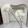 Simulação de jardim Monet branco, material para flores de auditório de casamento, plantio de flores de casamento, arte de flores Mori, chumbo de estrada, flores decorativas