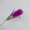 Jacintos Flores Artificiales Arreglo Floral Estilo Coreano para Salón de Bodas Flores Artificiales Decoración de Escena Fresco Paisajismo de Bodas Ramo