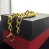 Pulsera Dorada Grande Simulada Accesorios Pulsera Metálica Exagerada Aliexpress Amazon Popular Transfronterizo Joyería Elegante Magnate