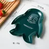 Plato de Pingüino Lindo de Plástico PP Plato para Escupir Huesos Plato para Ensalada de Frutas Sala de Estar KTV Plato para Snacks Dulces Frutos Secos