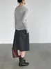 Suéter de Tricô Taochuan Design Simples Duas Peças Manga Longa 26 Outono Feminino Versátil Blusa Color Block YL209