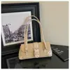 Bolso de hombro transfronterizo retro elegante con estampado de leopardo para mujer, nuevo bolso de axila de nicho de alto valor, bolso de mano casual de moda