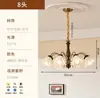 Estilo Creme Medieval Madeira Maciça Criativo Simples Romântico Exquisito Estilo Retrô Sala de Estar Quarto Sala de Jantar Luminárias Lustre de Flores