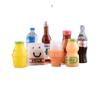 Botella Yangle leche Cola manualidades de resina suculenta mini adornos pequeños colgante regalos para padres e hijos