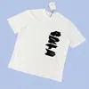 Arte Antwerp Versão de Luxo Estilo de Rua Americano Estampa Retro Camiseta Casual Masculina de Manga Curta Tendência