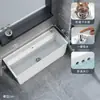Pia de Cerâmica para Mop Doméstico, Pia Estendida para Banheiro Residencial, Pia de Mop de Chão para Exterior com Furo