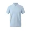 Camisas Polo de Verano, Camisetas Personalizadas, Ropa de Trabajo de Algodón Modal, Logo Bordado, Ropa de Trabajo Corporativa de Manga Corta con Cuello