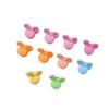 Venta Caliente Transfronteriza Mini Pasador de Plástico Color Macarrón Pinza Pequeña para el Cabello Infantil Flequillo Artefacto para el Cabello tamaño pequeño Pinza
