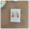 Pendientes de Clip de Perlas Artificiales de Moda, Frescos y Sencillos para Mujeres Sin Perforaciones, con un Toque de Lujo Ligero y de Alta Gama, Exquisitos Pendientes con Colgante de Cristal de Aleación