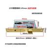 Cuerpo de cerradura pequeño 50 para puerta interior cuerpo de cerradura grande 50 cuerpo de cerradura para puerta interior puerta interior grande 58 cerradura silenciosa para puerta de dormitorio
