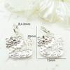 Compre 10 Leve 2 Grátis Pingente de Diamante 18K Floco de Neve Coração Lua Gota Estrela Cadente Acessórios de Corda Trançada DIY Atacado