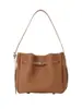 Bolso Cubo de Piel de Vacuno de Primera Capa Estilo Nuevo con Acabado de Alta Gama, Se Puede Usar como Bolso de Hombro, Bolso Cruzado o Bolso de Mano, Gran Capacidad, de Nicho, Versátil, Elegante y Casual
