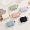 Yue Qiankai Nuevo Gato Jingle Cartera Corta para Mujer Fresca 70% de Descuento Dibujos Animados Estudiante Linda Billetera para Monedas