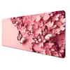 Producto exclusivo transfronterizo para Amazon: Alfombrilla de ratón popular con temática floral y de plantas, tamaño grande, engrosada, bordes sellados, alfombrilla de escritorio para juegos, antideslizante de goma