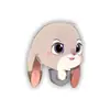 Broche de Acrílico Lindo de Dibujos Animados Estilo Ins Japonés y Coreano Insignia Judy Nick de Zootopia Corsage Pequeño Fresco