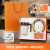 Conjunto de Copos para Mexer Café de Presente Corporativo Logotipo Personalizado Lembrança Presente Prático para Clientes Presente de Evento de Inauguração