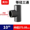 Rongsheng UPVC Estándar Americano Codo de Tres Vías Sch80 Tubería de UPVC Accesorio de Tubería de Tres Vías Químico ANSI Estándar Británico Estándar Japonés Americano Gris Oscuro