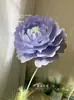 Flor Móvil Grande Apertura y Cierre Automático Flor Eléctrica Mecánica Dinámica Flor de Peonía Flor Hecha a Mano Lámpara de Pie