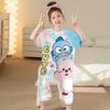 Dibujos animados coreanos Mono japonés Verano Pijama de noche infantil Niñas Antipatadas Anticongelante Manga corta Pijama de Princesa Venta al por mayor