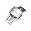 Fivela sólida de aço inoxidável 316L Fivela de segurança dupla de aço Fivela traseira de tartaruga Fivela Fivela Fivela 18mm20mm22mm Acessórios de alça