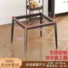 Patas de Mesa de Comedor Cuadradas Simples Soporte de Mesa Redonda de Roca Mesa de Centro Patas de Mesa de Hierro Forjado Base de Mesa de Mármol Patas de Mesa de Madera