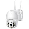 V380 2.5 pulgadas 8 lámparas máquina de bola seguridad inteligente monitoreo inalámbrico exterior HD a todo color visión nocturna red monitoreo remoto