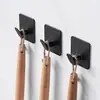 Gancho Transfronterizo de Acero Inoxidable 304, Gancho Autoadhesivo Sin Rastro, Gancho para Llaves Sin Taladro, Gancho de Baño de Acero Inoxidable Tipo Lengua de Pato para Toalla y Abrigo