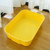 Caja de arena sencilla semicerrada para gatitos, antisalpicaduras, con lados altos, inodoro para gatos, fábrica de productos para mascotas, casa para gatos en stock
