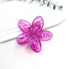 Novedad Pinza de Flor de Huevo Pinza de Pelo de Flor de Colores Retro Europea y Americana Pinza Lateral para Cabello de Mujer Pinza de Tiburón para Media Cabeza