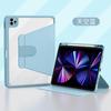 Adequado para Capa Protetora para Ipad Pro11 com Suporte para Caneta Borda Macia Case de Acrílico Flip Estilo Livro Giratório Capa de Couro com Função Sleep