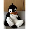 Divertido Pingüino Más Terciopelo Engrosado Dibujos Animados con Capucha Coral Fleece Conjunto de Pijama para Mujer Invierno Nuevo Felpa Ropa de Casa para Mujer