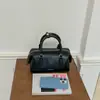Bolsa de Ombro Vintage Estilo Coreano Nova Primavera Moda Melhor Venda Cor Sólida para o Dia a Dia Transversal Balde Bolsa de Mão