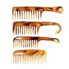 Peine de moda Dangmei para peinar el cabello peine de dientes grandes peine pseudo-ginseng peluquería peine de textura para cortar el cabello peine para cabello lacio barbería hogar