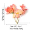 Orquídea Ramo Pequeño Flor Artificial Hecha a Mano Antigua Producción DIY Flor de Muñeca Accesorios para Peinado Material Decoración de Flores