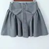Spice Girls Vestido de tirantes al cuello para mujer 2025 Nuevo Puro Sexy Envoltorio de pecho Espalda descubierta Cintura Falda línea A