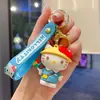 Llavero de Gato KT Lindo de Dibujos Animados Colgante para Mochila de Pareja Coche Hello Kitty Pequeño Regalo Regalo de Máquina de Garra Venta al por Mayor