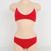 [2 Colores] Chaleco Bikini Retro Hottie Europeo y Americano de Color Contrastante Sexy de Gama Alta Vacaciones en Aguas Termales Junto al Mar Traje de Baño con Abertura