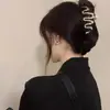 Pinza para el Cabello de Onda Grande Aleación Forma MM Parte Posterior de la Cabeza y2k Recogido Pinza de Garra Mujeres ins Estilo Frío Pinza de Garra para el Cabello Pinza de Tiburón de Nicho
