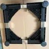 Base universal para lavadora de carga frontal, soporte doble para puerta, refrigerador grande, soporte grande, soporte móvil retráctil engrosado