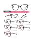 Marco de gafas creativo de placa europea y americana, no deformable, tendencia, práctico, moda, CH, placa de oro de alta calidad, CH8011