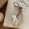 Nuevo Collar de Animalitos de Tela Lindo Pony para Niños y Niñas, Collar Versátil y Elegante para Suéter, Colgante de Doble Propósito, Gama Alta