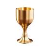 Copo de vinho de latão Banquete chinês Vidro de cobre Vidro de água benta Escritório Desktop Cobre Artesanato Ornamentos Cálice de latão