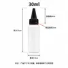 Em Estoque Fornecimento Direto Frascos Plásticos de HDPE Branco com Bico Pontiagudo para Tinta, Cola, Esmalte e Outros Líquidos, Várias Opções Disponíveis