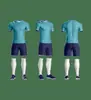 Nuevo conjunto de ropa de entrenamiento transpirable de secado rápido para deportes al aire libre transfronterizos, fútbol con logo personalizado para adultos y niños, venta al por mayor