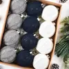 Nuevo Colgante de Bola de Navidad de Lana Transfronterizo de Amazon Decoraciones para Árbol de Navidad Colgantes para Decoración de Ventana de Navidad