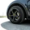 Tapacubos Nuevos para Rueda Modelo Y 19 pulgadas Cubierta Completa Nuevos Cubretapones de Rueda Y Estilo Hoja Negra y Plateada Colorida Modificación
