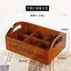 Caja de almacenamiento de madera vintage para artículos varios, a prueba de polvo para el hogar, caja de joyería, flor de begonia, escritorio de sala de estar, habitación, caja de almacenamiento de sentido avanzado