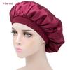 Gorro de dormir de borde estrecho para mujer, gorro de ducha redondo, gorro de seda, gorro de dormir de Amazon transfronterizo.