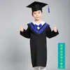 Bata y Gorro de Doctor para Niños, Toga de Graduación de Jardín de Infancia, Ropa para Fotos de Graduación de Primaria y Secundaria, Toga de Graduación, Atuendo para Sesión de Fotos