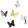 Gancho de Latón Sólido Luz de Lujo Dormitorio Entrada Colgador de Ropa Gancho Individual Trasero de Puerta Colgante de Pared Decoración de Pared Gancho de Mariposa Distintivo Pared